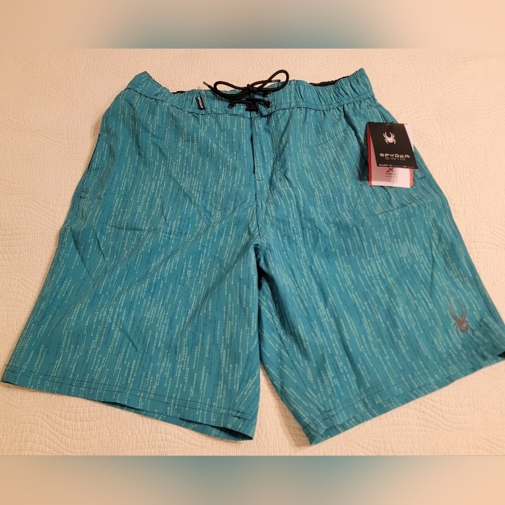 NWT Spyder Men's Swim Trunks